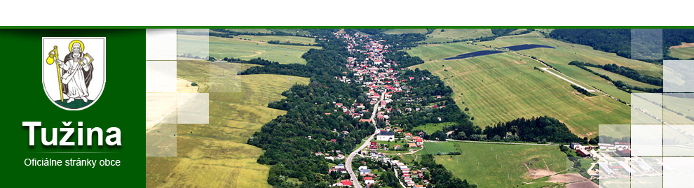 Oficiálne webové sídlo obce Tužina.